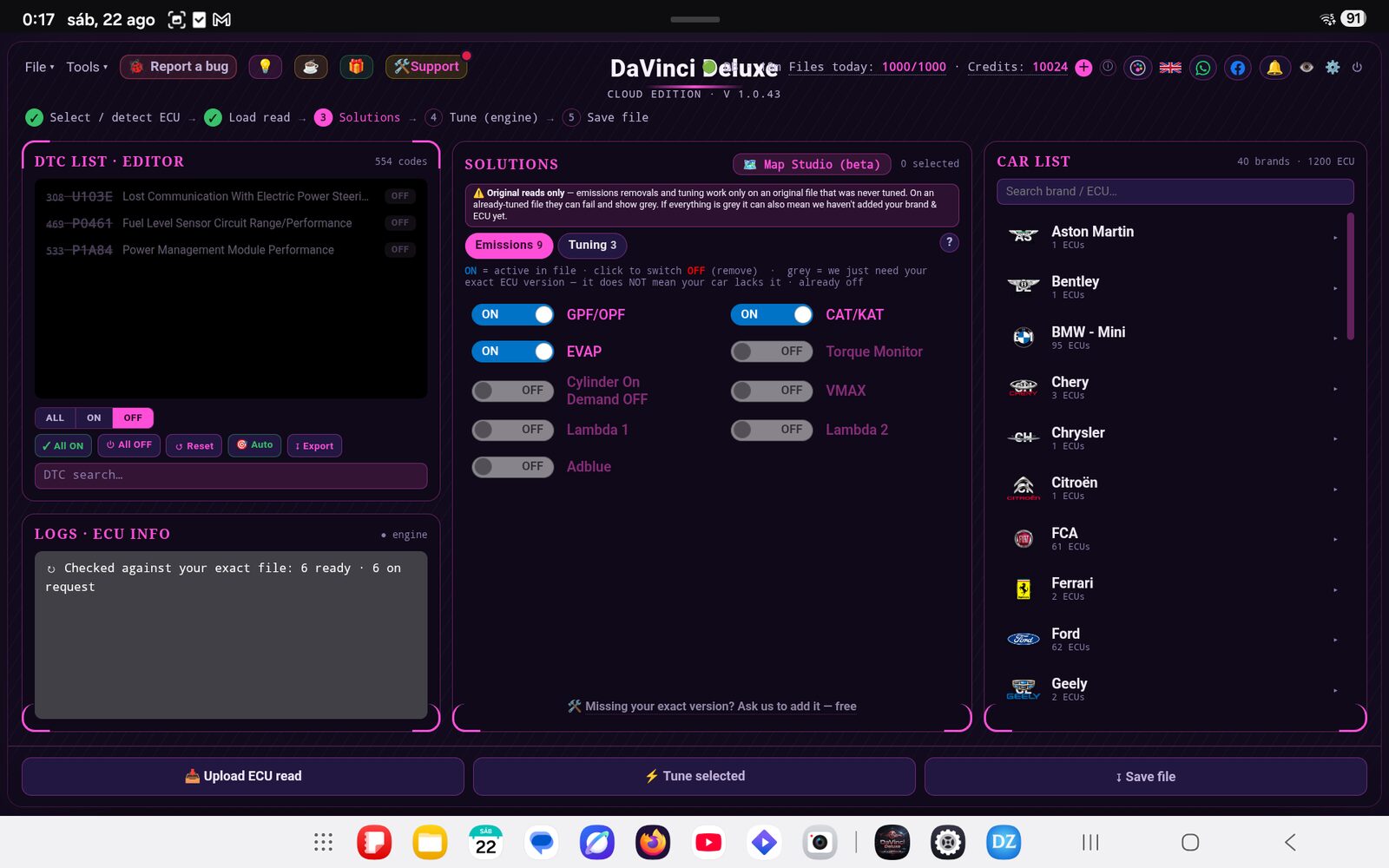 DaVinci Deluxe on Android 34