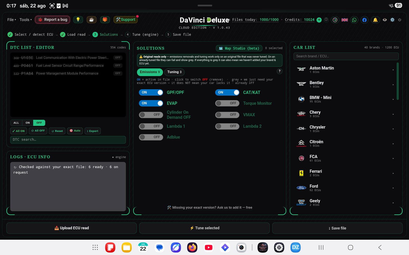 DaVinci Deluxe on Android 35