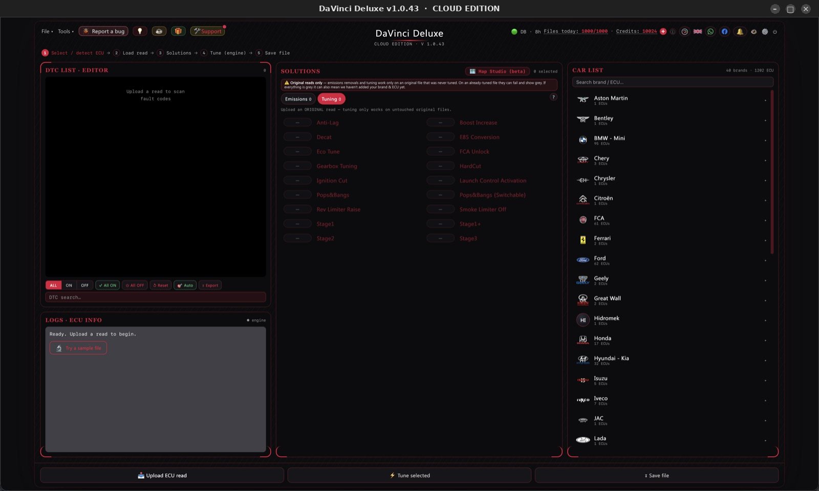 DaVinci Deluxe on Linux 2