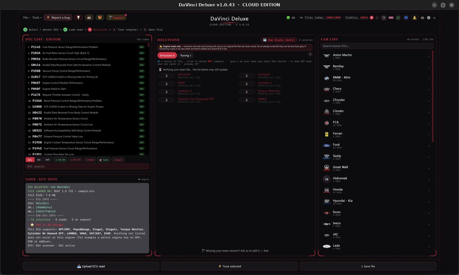 DaVinci Deluxe on Linux 4