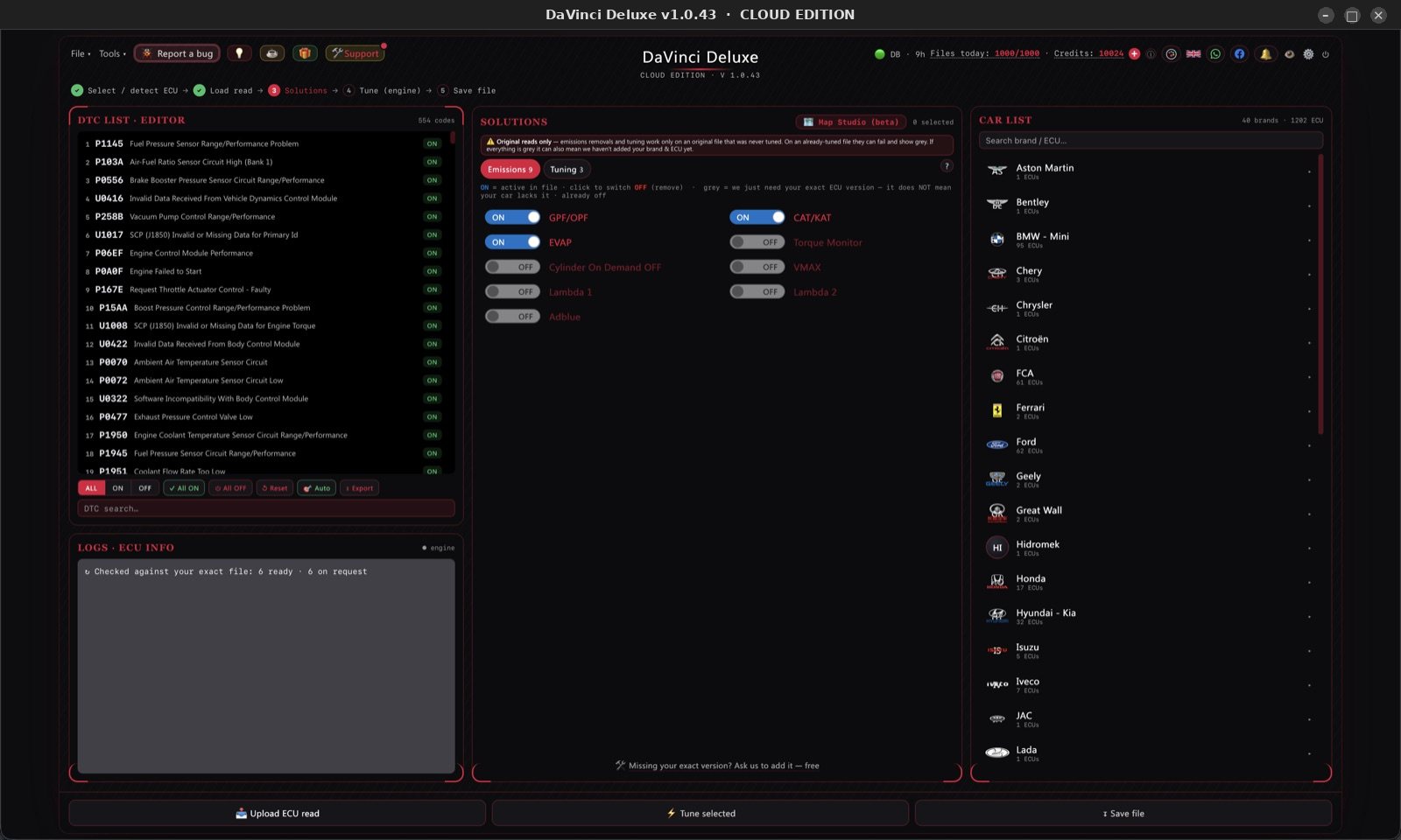 DaVinci Deluxe on Linux 5