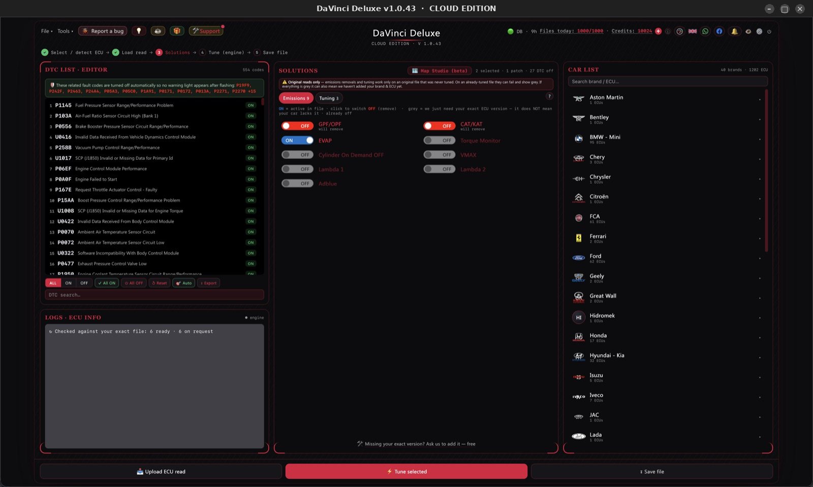 DaVinci Deluxe on Linux 13