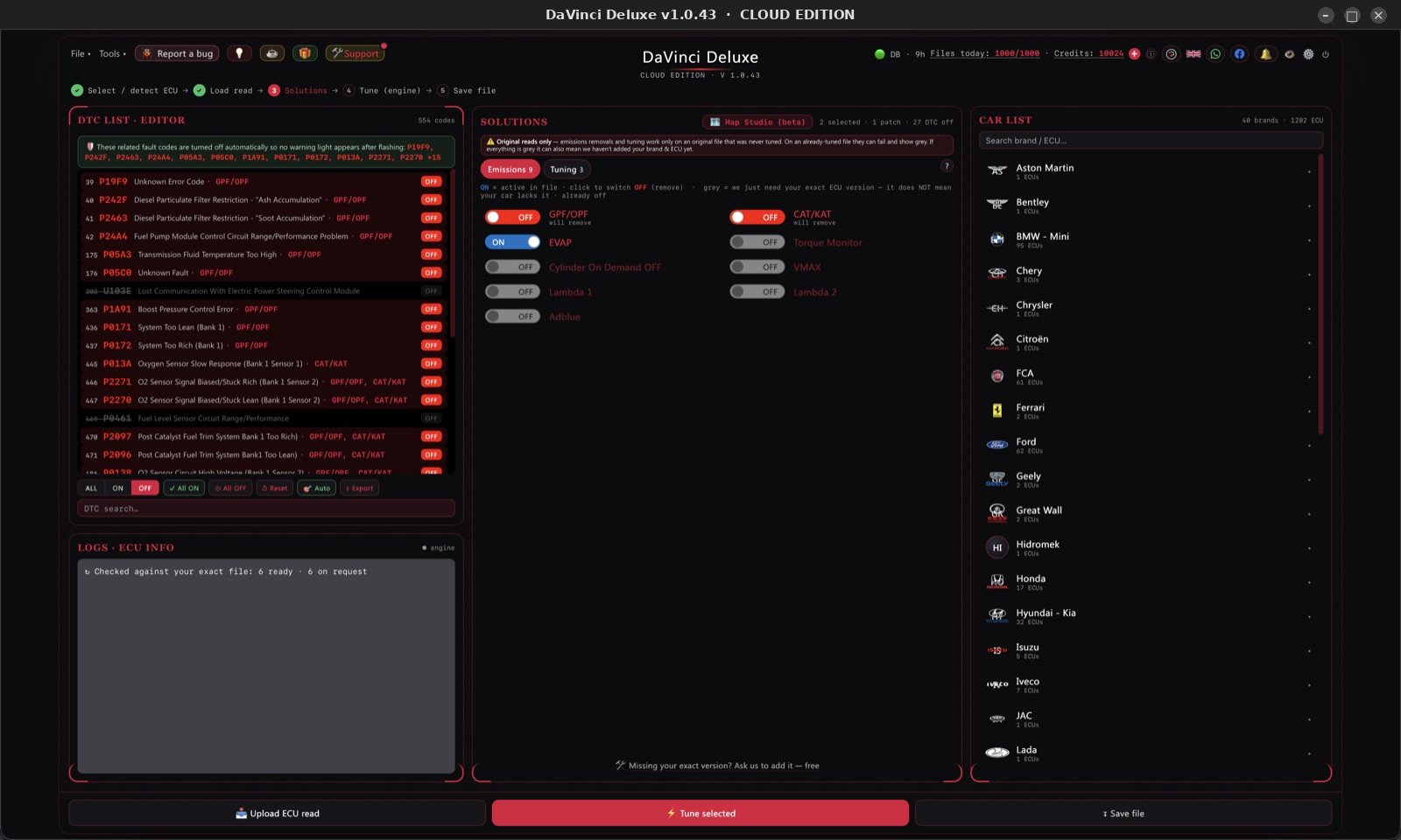 DaVinci Deluxe on Linux 14