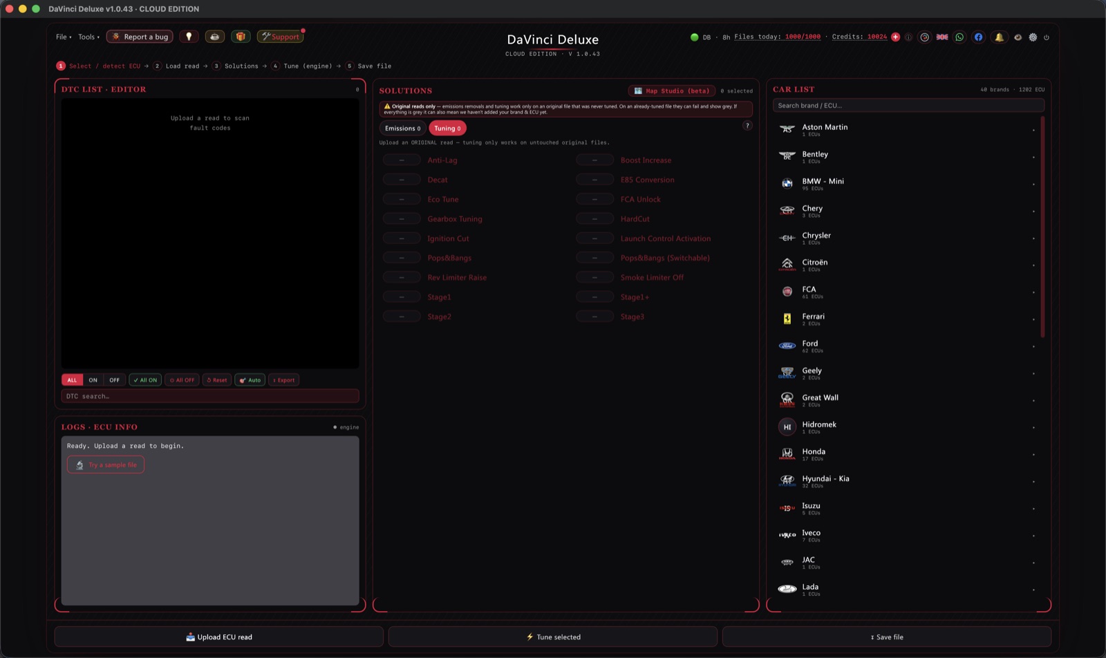 DaVinci Deluxe on macOS 2