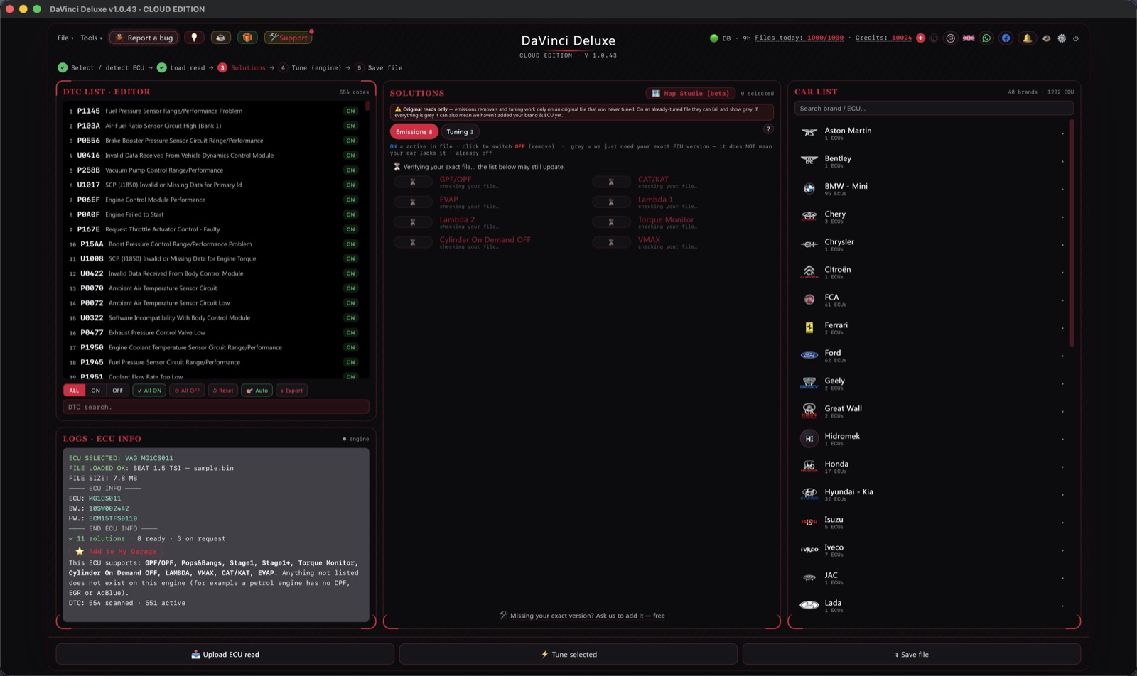 DaVinci Deluxe on macOS 4